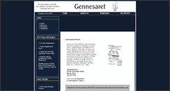 Desktop Screenshot of gennesaret.net