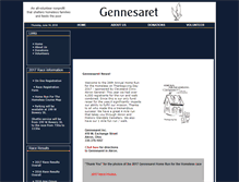 Tablet Screenshot of gennesaret.net